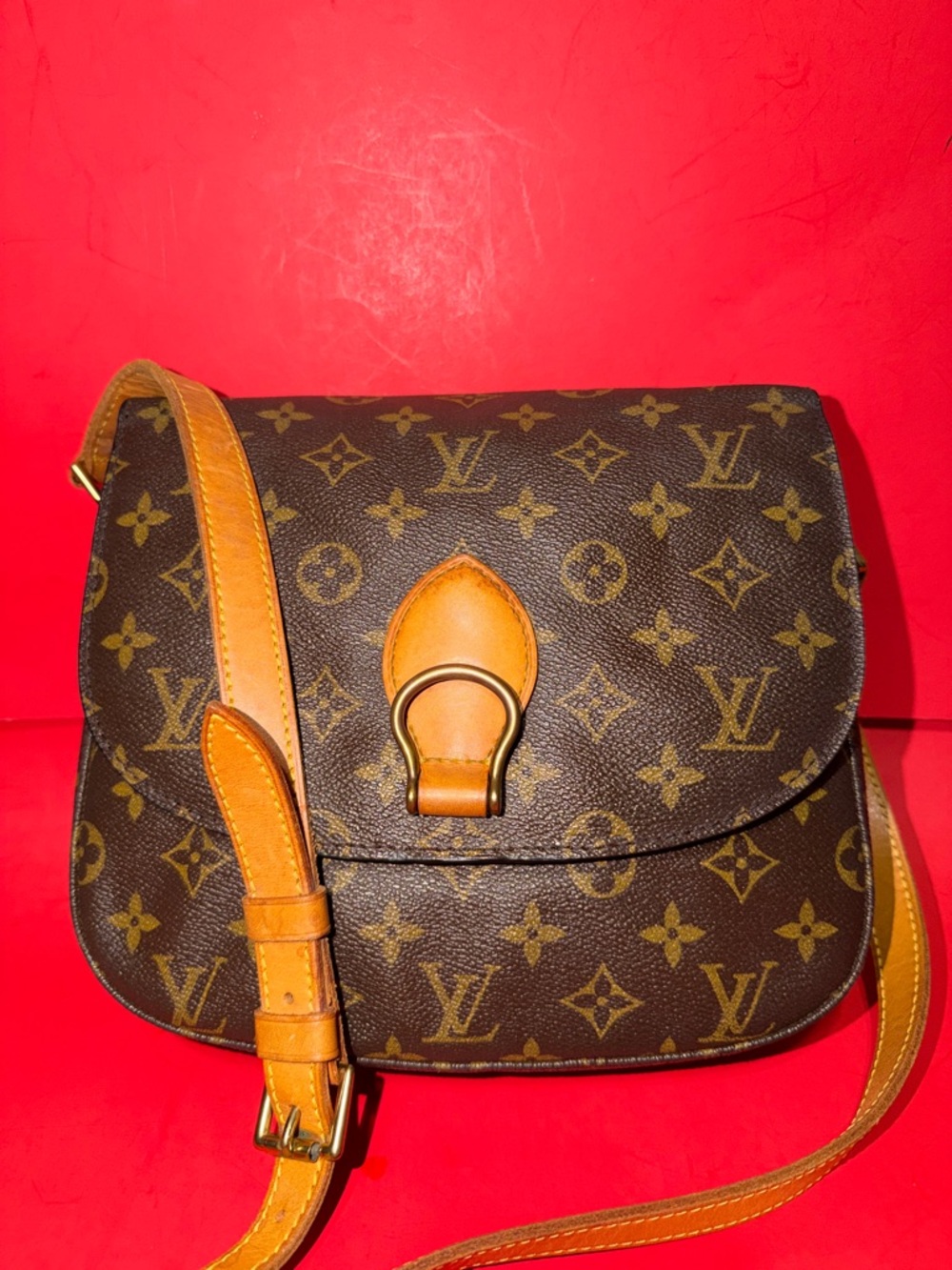 Louis Vuitton Brown Monogram Saint Cloud Crossbody Bag
